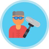 Boom Operator Vector Icon Design