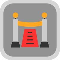 Red Carpet Vector Icon Design