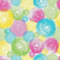 seamless pattern with abstract textured circles, paint stains, splashes. Good for wallpaper, textile prints, backgrounds, scrapbooking, nursery decor, wrapping paper, stationary, etc. EPS 10 vector