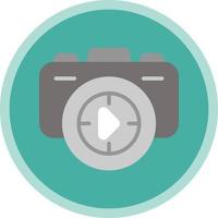 Camera Shots Vector Icon Design