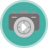 Camera Shots Vector Icon Design