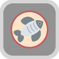 diseño de icono de vector de pescado