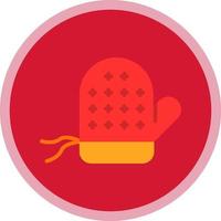 Oven Mitts Vector Icon Design