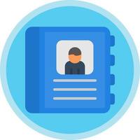 Authobiography Vector Icon Design