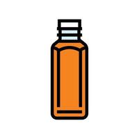 juice plastic bottle color icon vector illustration