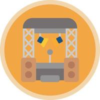 Stage Vector Icon Design