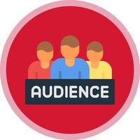 Audience Vector Icon Design