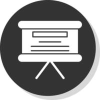 White Board Vector Icon Design