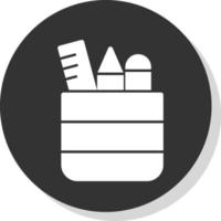 Pencil Case Vector Icon Design