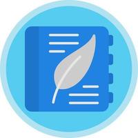 Literary Vector Icon Design