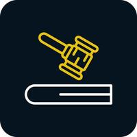 Law Vector Icon Design