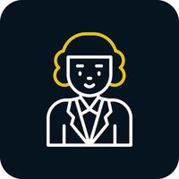 Judge Vector Icon Design