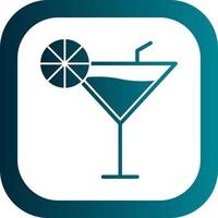 Cocktail Vector Icon Design