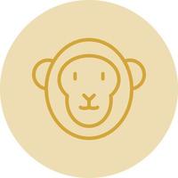 Monkey Vector Icon Design