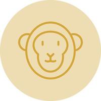 Monkey Vector Icon Design