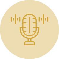 Voice Recorder Vector Icon Design