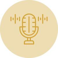 Voice Recorder Vector Icon Design