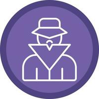 diseño de icono de vector de detective