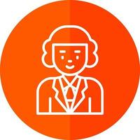 Judge Vector Icon Design
