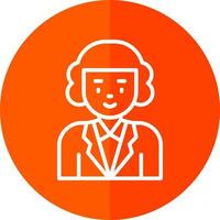 Judge Vector Icon Design