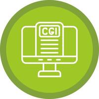 Cgi Vector Icon Design