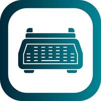 Typewriter Vector Icon Design