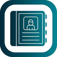 Authobiography Vector Icon Design