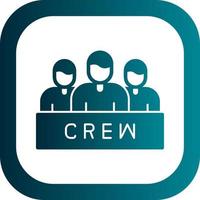 Crew Vector Icon Design