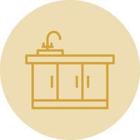 Kitchen Sink Vector Icon Design