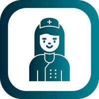 Nurse Vector Icon Design