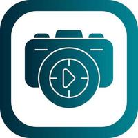 Camera Shots Vector Icon Design