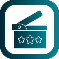 Film Review Vector Icon Design