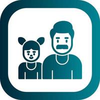 Father Vector Icon Design