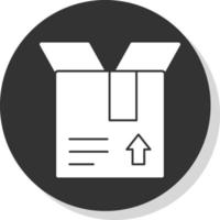 Open Box Vector Icon Design