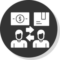 diseño de icono de vector de pago contra entrega