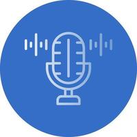 Voice Recorder Vector Icon Design