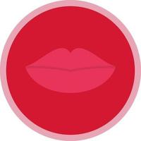 Lip Vector Icon Design