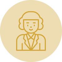Judge Vector Icon Design
