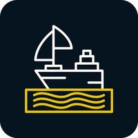 Boat Vector Icon Design