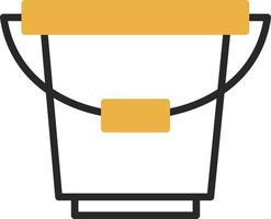 Bucket Vector Icon Design