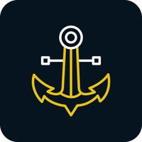 Anchor Vector Icon Design