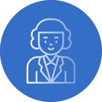 Judge Vector Icon Design