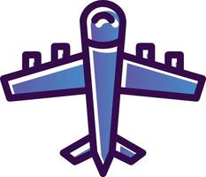 Airplane Vector Icon Design