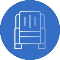 Armchair Vector Icon Design