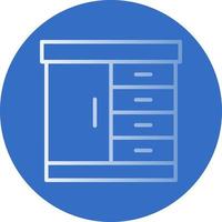 Cabinet Vector Icon Design