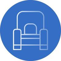 Armchair Vector Icon Design