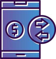 Transaction Vector Icon Design