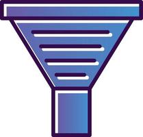 Funnel Vector Icon Design