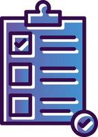 Tasks Vector Icon Design