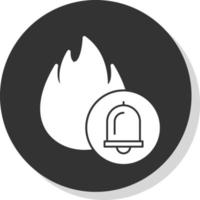 Fire Alarm Vector Icon Design